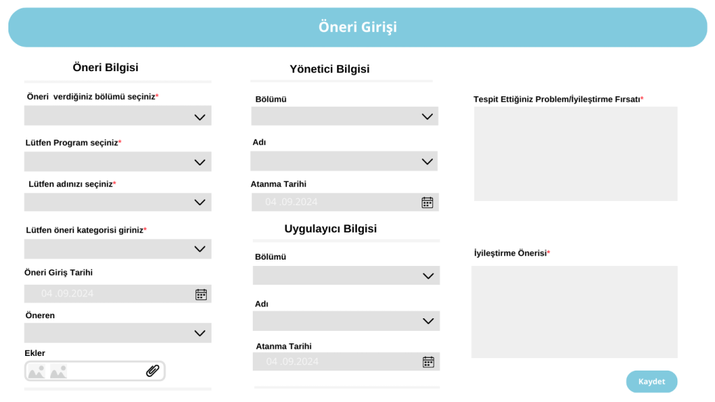 PowerApps Öneri Sistemi | Dijital Fikir Yönetimi Uygulaması