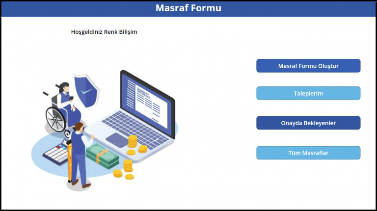 Powerapps Masraf Formu | Renk Bilişim
