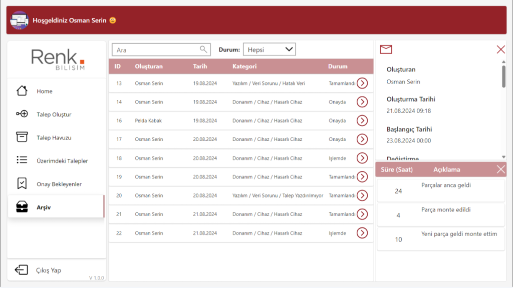 PowerApps Ticket Sistemi | Destek Talep Yönetim Yazılımı