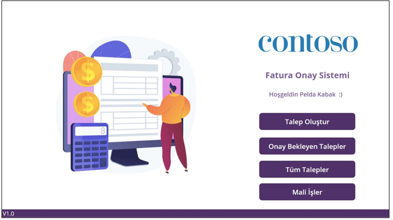 PowerApps Fatura Takip Sistemi | Renk Bilişim
