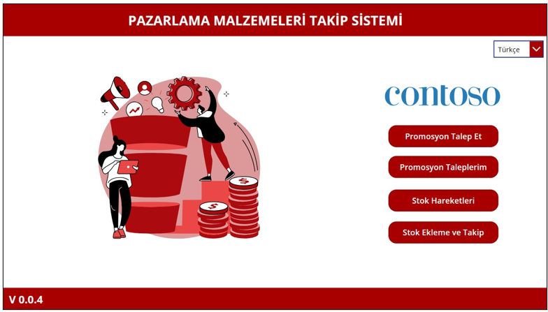PowerApps Malzeme Talep Sistemi | Renk Bilişim