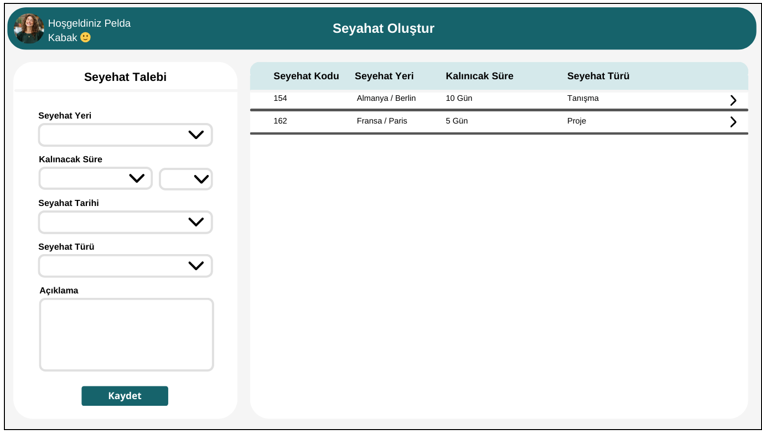 Powerapps Seyahat Talep Sistemi | Seyahat Yönetimi Yazılımı